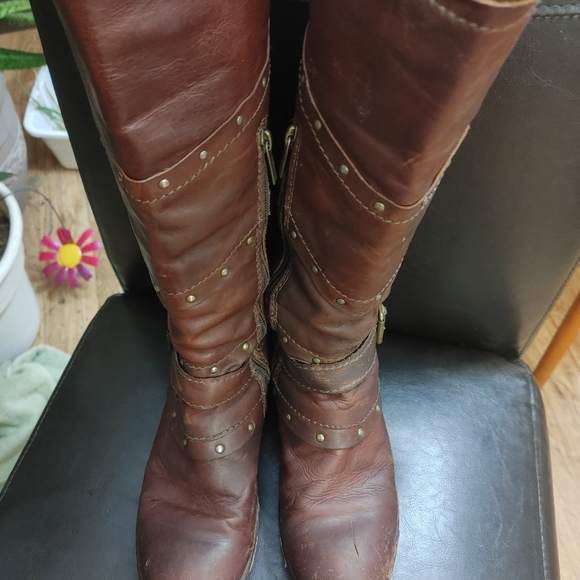 Area Forte 1872 003071 Brown Distressed sz. 7.5 38 - Picture 6 of 16